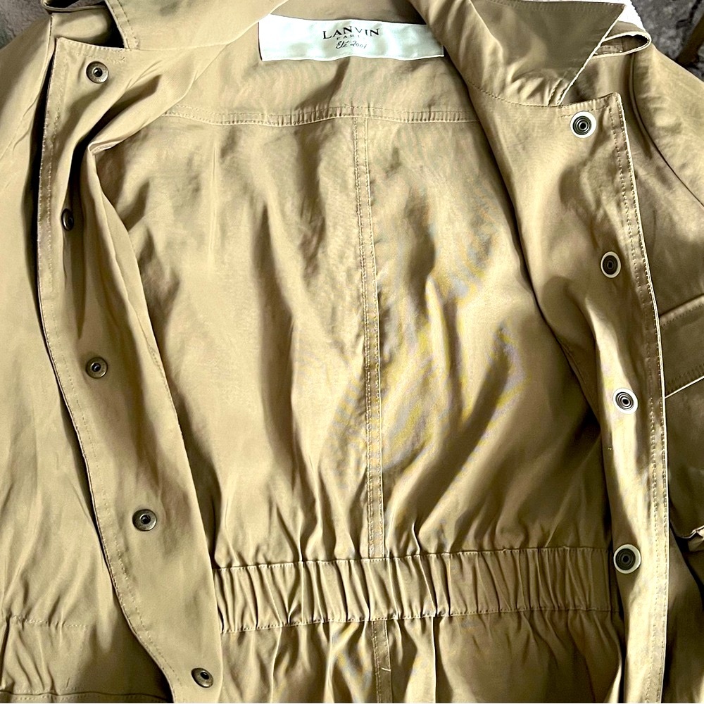 🌷𝐋𝐀𝐍𝐕𝐈𝐍 “Ete 2009” Collection utility jacket✵𝐫𝐚𝐫𝐞✵ - Picture 6 of 7